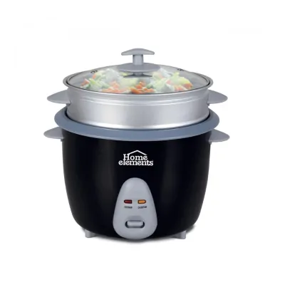 Olla Arrocera 1,8 Litros - Negro con Vaporera 299899484